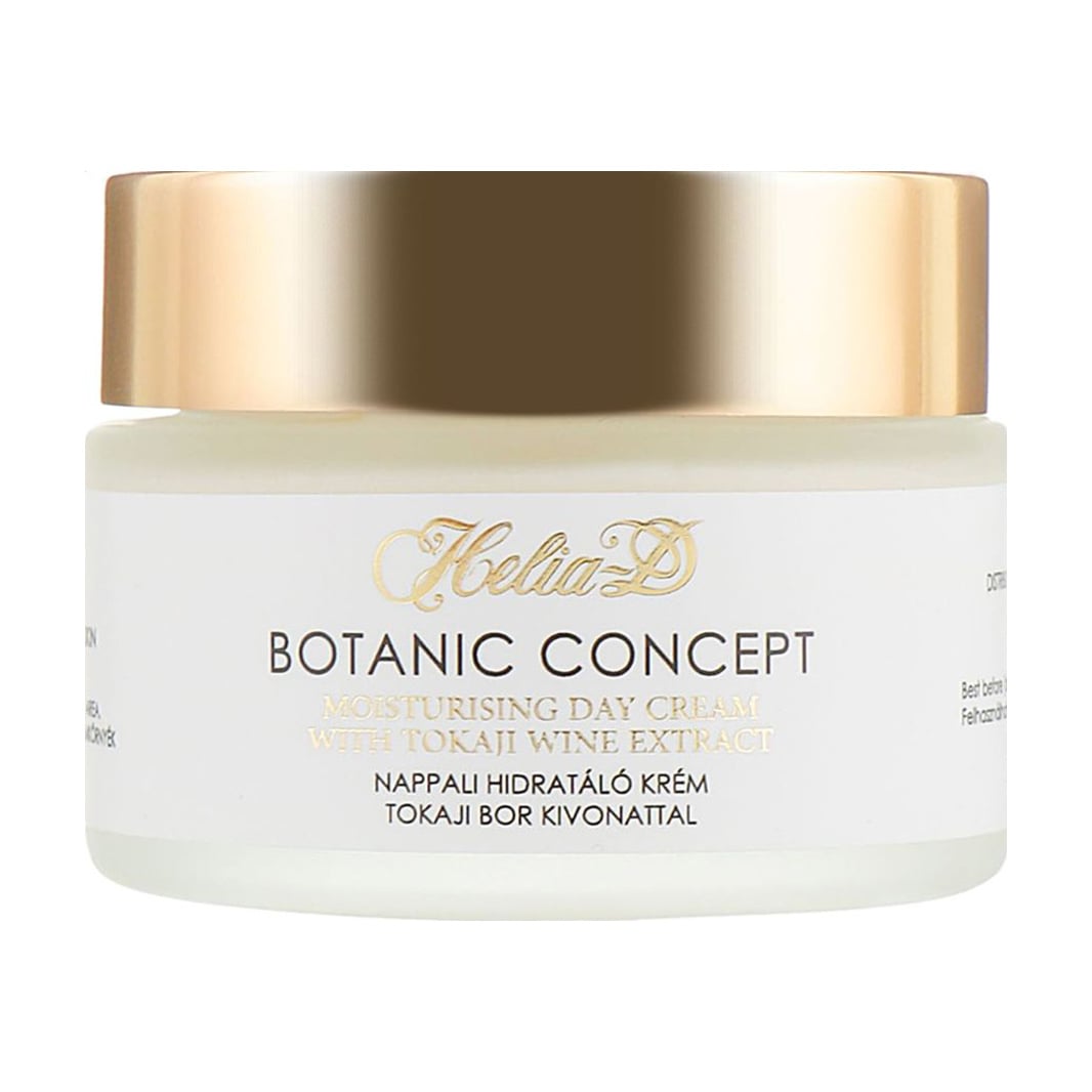 Денний зволожувальний крем для обличчя Helia-D Botanic Concept Cream для нормальної та комбінованої шкіри, 50 мл